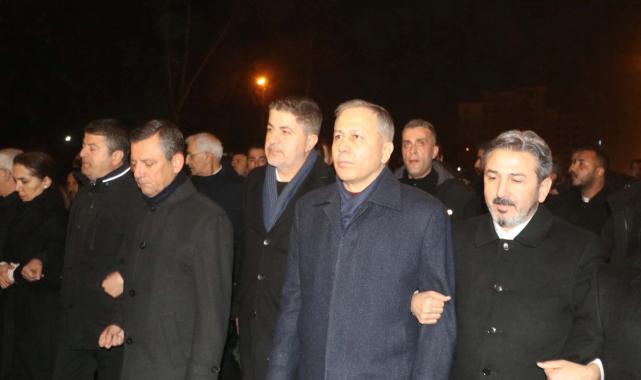 Asrın felaketinin 2'nci yıl dönümü: Kaybedilenler anısına sessiz yürüyüşler düzenlendi