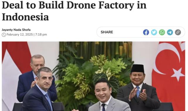 Bayraktar TB3 için ilk ihracat anlaşması: Endonezya 60 adet satın alacak