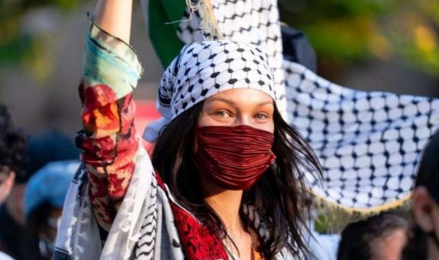 Bella Hadid: Filistin her zaman Filistinlilerin olacak
