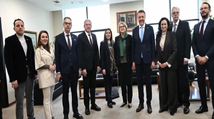 BTSO’da yoğun ticaret diplomasisi