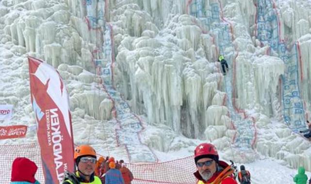 Bursa İnegöllü sporcu buz tırmanış Türkiye Şampiyonu oldu