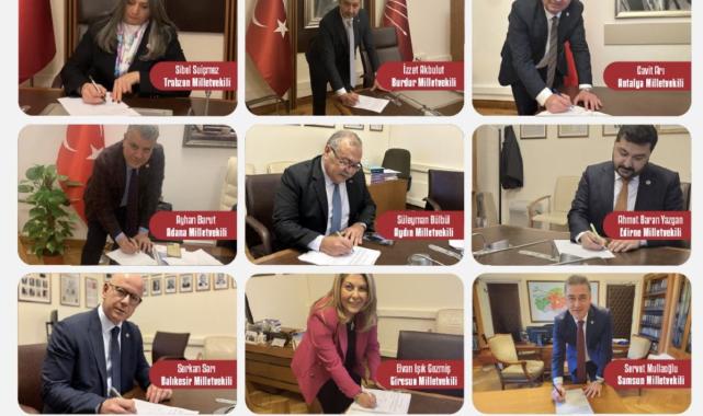 CHP'de milletvekilleri Ekrem İmamoğlu için imza vermeye devam ediyor