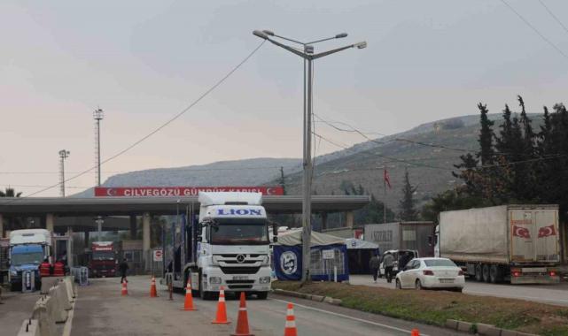 Cilvegözü’nde devasa tır kuyrukları