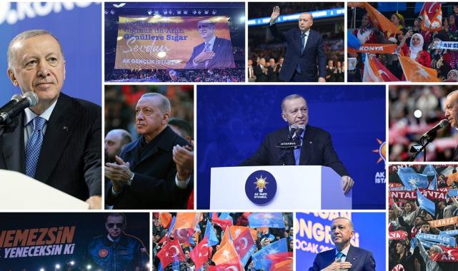 Cumhurbaşkanı Erdoğan: Kongrelerimizde kardeşliğimizi pekiştirdik