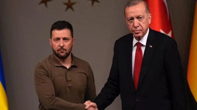 Cumhurbaşkanı Erdoğan - Zelensky görüşmesi