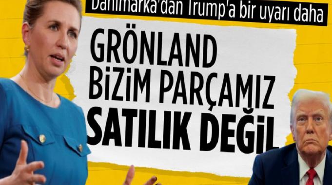 Danimarka Başbakanı Fredriksen'den Grönland açıklaması