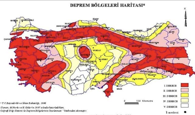 Fay hattı haritası yenilendi: 45 il ve 110 ilçe deprem riski taşıyor
