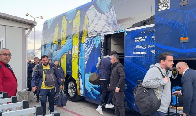 Fenerbahçe kafilesi, Antalya'da