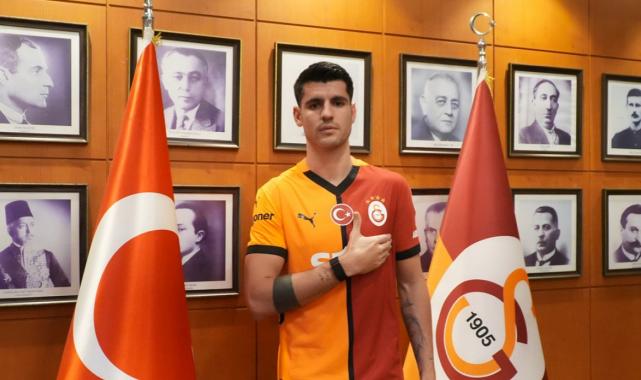Galatasaray, Alvaro Morata'yı KAP'a bildirdi