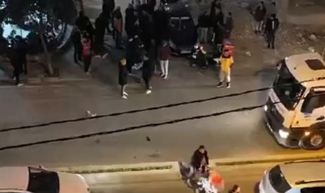 İstanbul Büyükçekmece'de iş yerini pala ve silahla basan şahıslar esnaftan dayak yedi