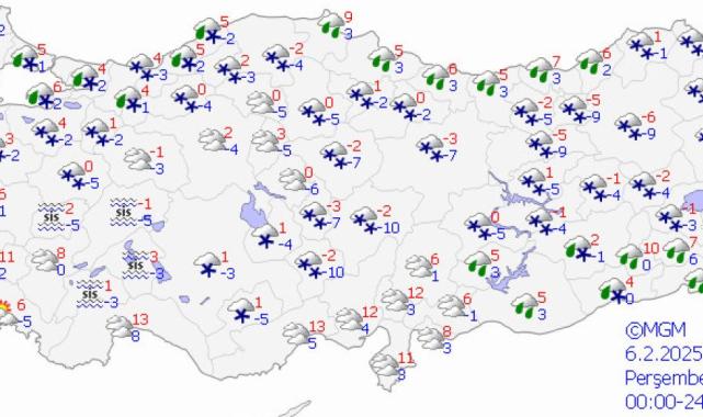 İstanbul ve Ankara'da kar yağışı bekleniyor