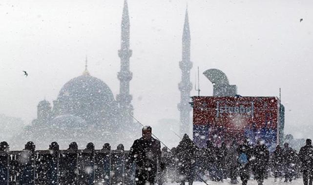 İstanbul'a beklenen kar geliyor