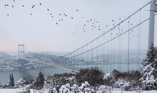 İstanbul'a beklenen kar geliyor