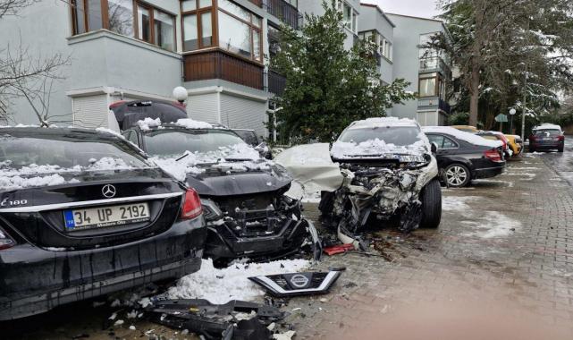 İstanbul'da kayan cipin çarptığı yaya öldü