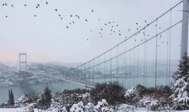 İstanbul'da uçuşlara kar ve fırtına engeli