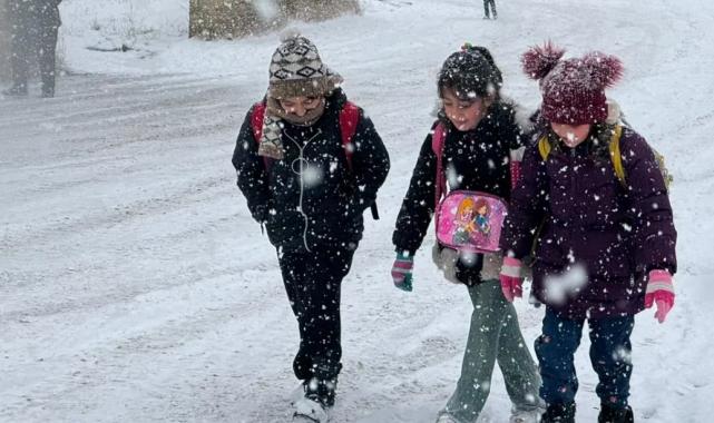Kar yağışı nedeniyle okulların tatil edildiği iller