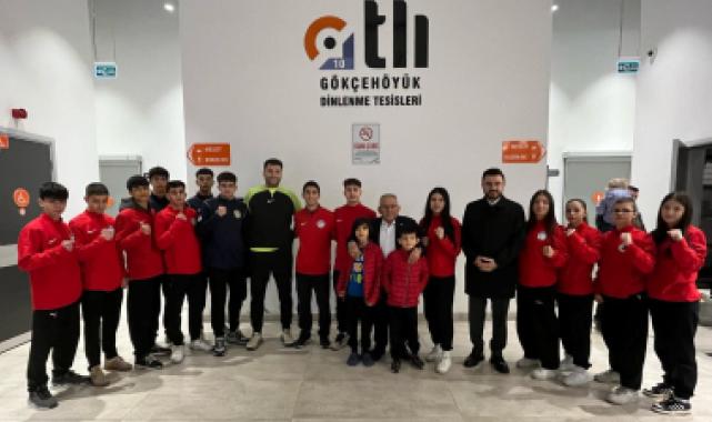 Kayseri Büyükşehir'den Spor AŞ sporcularına tebrik