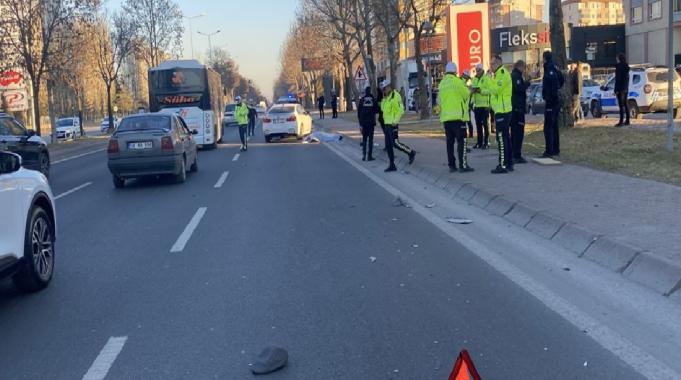 Kayseri'de otomobilin çarptığı yaya öldü