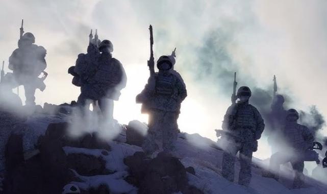 Kış tatbikatı-2025: Komandolardan yürekleri kabartan Komando Andı