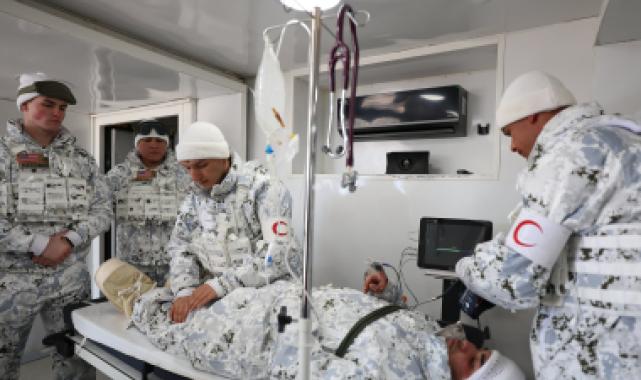 Kış Tatbikatı Kars'ta sürüyor