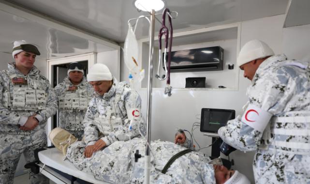 Kış Tatbikatı Kars'ta sürüyor