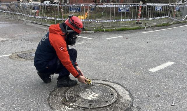 Kocaeli'de metan gazından çıkan yangın 2 gündür sürüyor