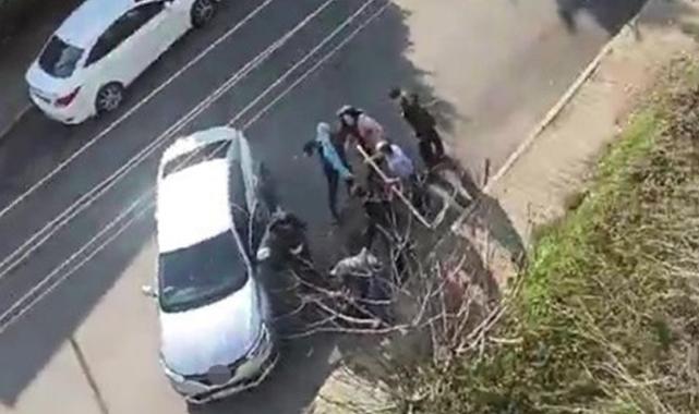 Kocaeli'de yaralı kadın kendisini bıçaklayan eski kocasını mahallelinin elinden aldı