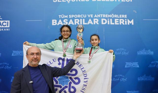 Konya Selçuklu masa tenisi müsabakalarına ev sahipliği yaptı