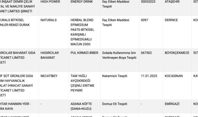 Konya'da Adana kebaptan domuz eti çıktı