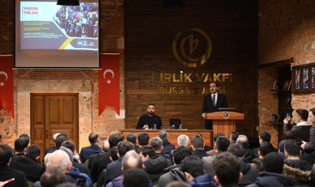 Konya'nın Hatay'daki örnek çalışmaları Bursa'dan anlatıldı
