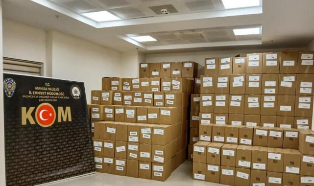 Manisa’da kaçak alkol operasyonu: Binlerce litre etil alkol ele geçirildi