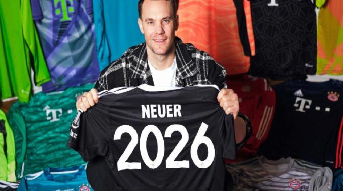 Manuel Neuer, Bayern Münih'le sözleşmesini uzattı