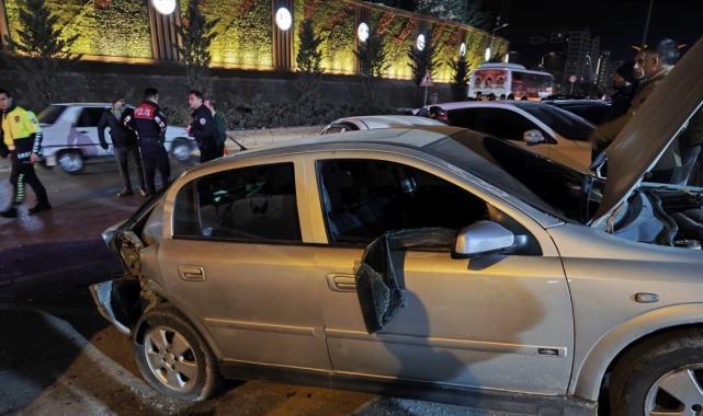 Niğde'de 9 araç birbirine girdi: 4 yaralı