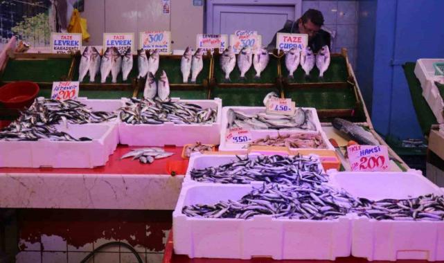 Sakarya’da hava bozuldu balık fiyatları ikiye katladı