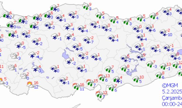 Sibirya soğukları etkisini gösterecek! Kar haftası!