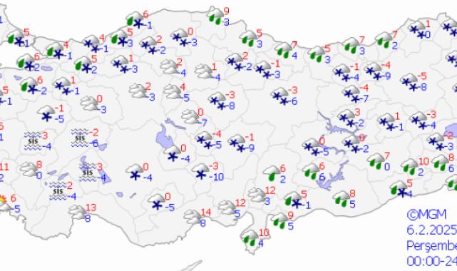 Sibirya soğukları etkisini gösterecek! Kar haftası!