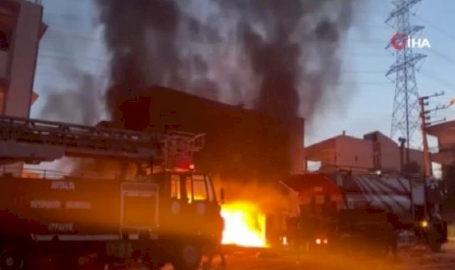 Antalya'da babasının evini yakıp itfaiyeyi engelledi