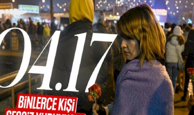 Asrın felaketinin 2'nci yıl dönümü: Kaybedilenler anısına sessiz yürüyüşler düzenlendi