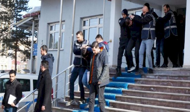 Bayburt'ta karı - koca ve bacanağın kurduğu çete çökertildi