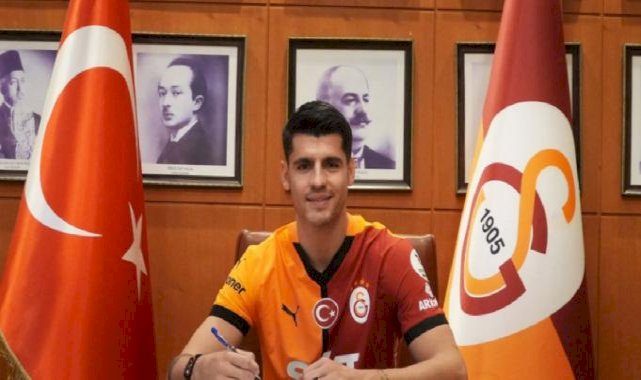 Galatasaray, Alvaro Morata'yı KAP'a bildirdi