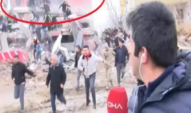 Kahranmanmaraş'ta sarsıntıdan canlı yayında kurtuldu, yaşadıklarını anlattı