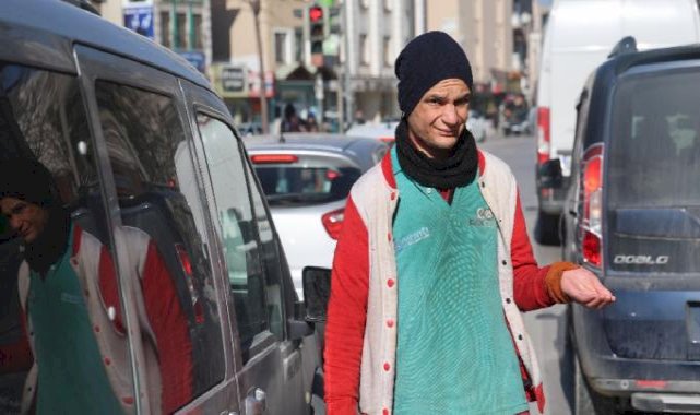 Konya'da dilenen vatandaştan ilginç sözler
