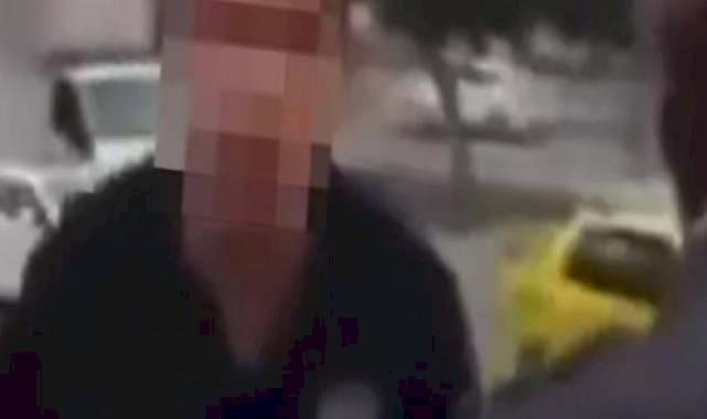 Polis ile vatandaş arasında ilginç tartışma