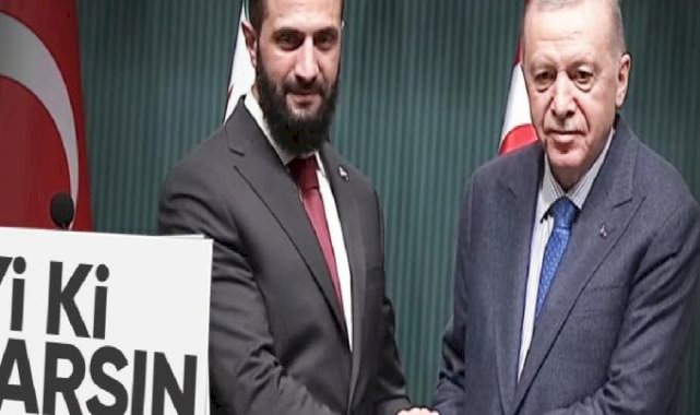 Suriye Cumhurbaşkanı Şara: Türkiye'nin desteğini unutmayacağız