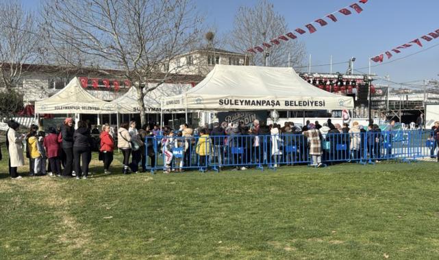 Tekirdağ'da 1 ton mıhlama dağıtıldı