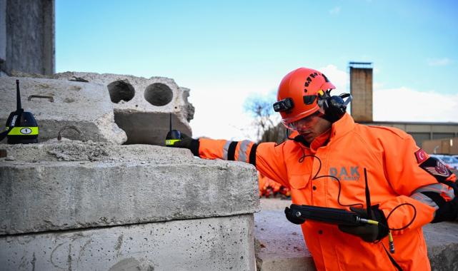TSK İnsani Yardım Tugayı'ndan arama kurtarma tatbikatı