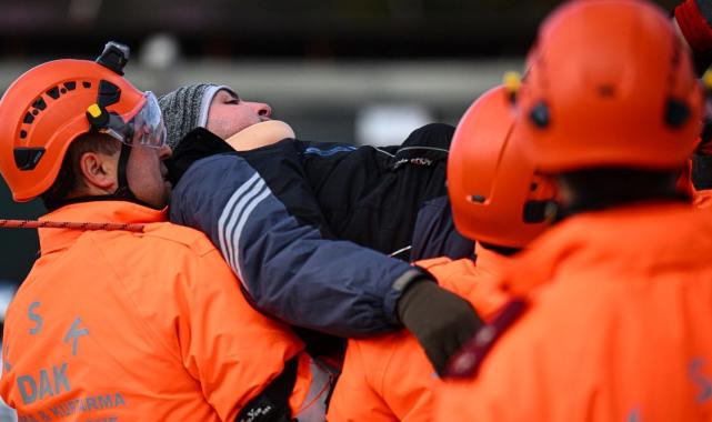 TSK İnsani Yardım Tugayı'ndan arama kurtarma tatbikatı