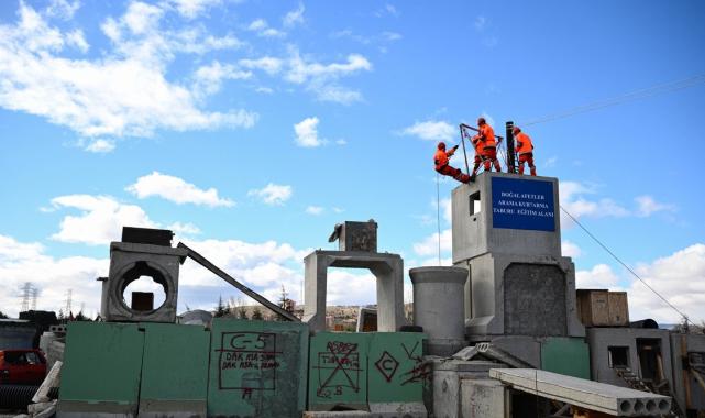 TSK İnsani Yardım Tugayı'ndan arama kurtarma tatbikatı