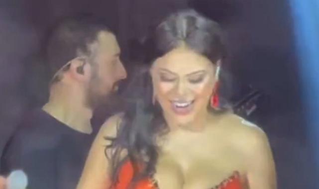 Verdiği kilolardan sonra çok değişti! Şarkıcı Zara, dekolteli elbisesiyle yine gündem oldu