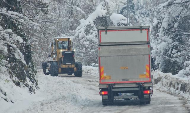 Zonguldak’ta 67 köy yolu ulaşıma kapalı